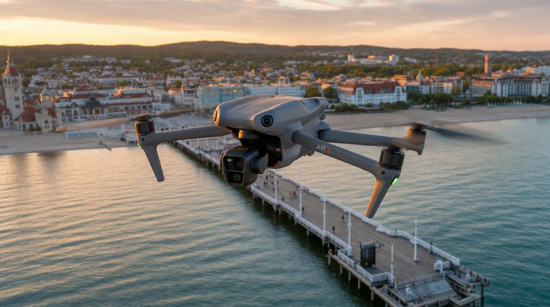 DJI Air 3 - zdjęcia, spoty i gdzie latać. Dwie kamery w rozsądnej cenie